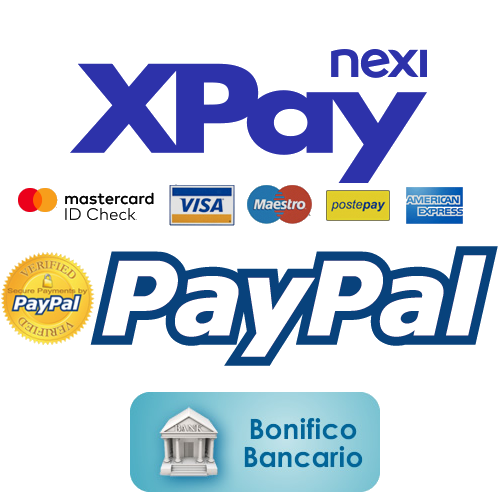 We accept payments by Credit card, PayPal,  Bank transfer